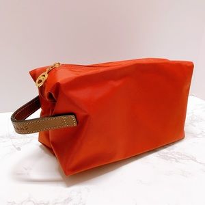 Longchamp Le Pliage Toiletry Case Red NWOT
